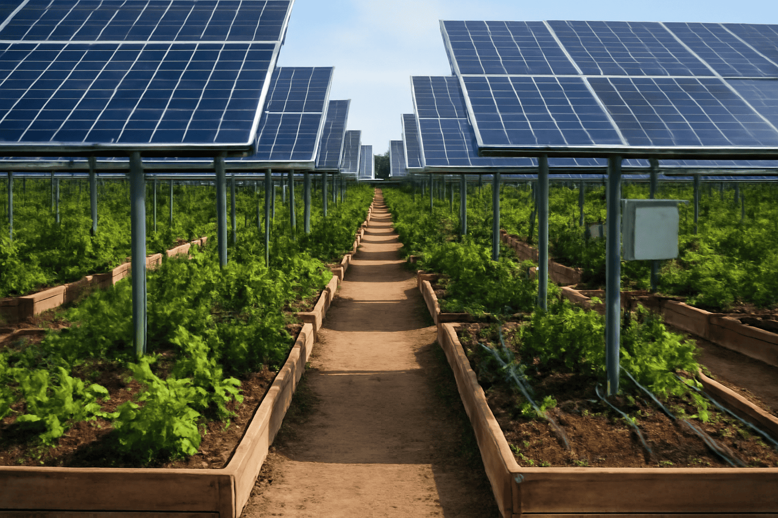 Was ist Agrovoltaik? Die Integration von Solarenergie und Landwirtschaft für eine nachhaltige Landnutzung verstehen 1 Was ist Agrovoltaik? Die Integration von Solarenergie und Landwirtschaft für eine nachhaltige Landnutzung – Solar Plus Garten