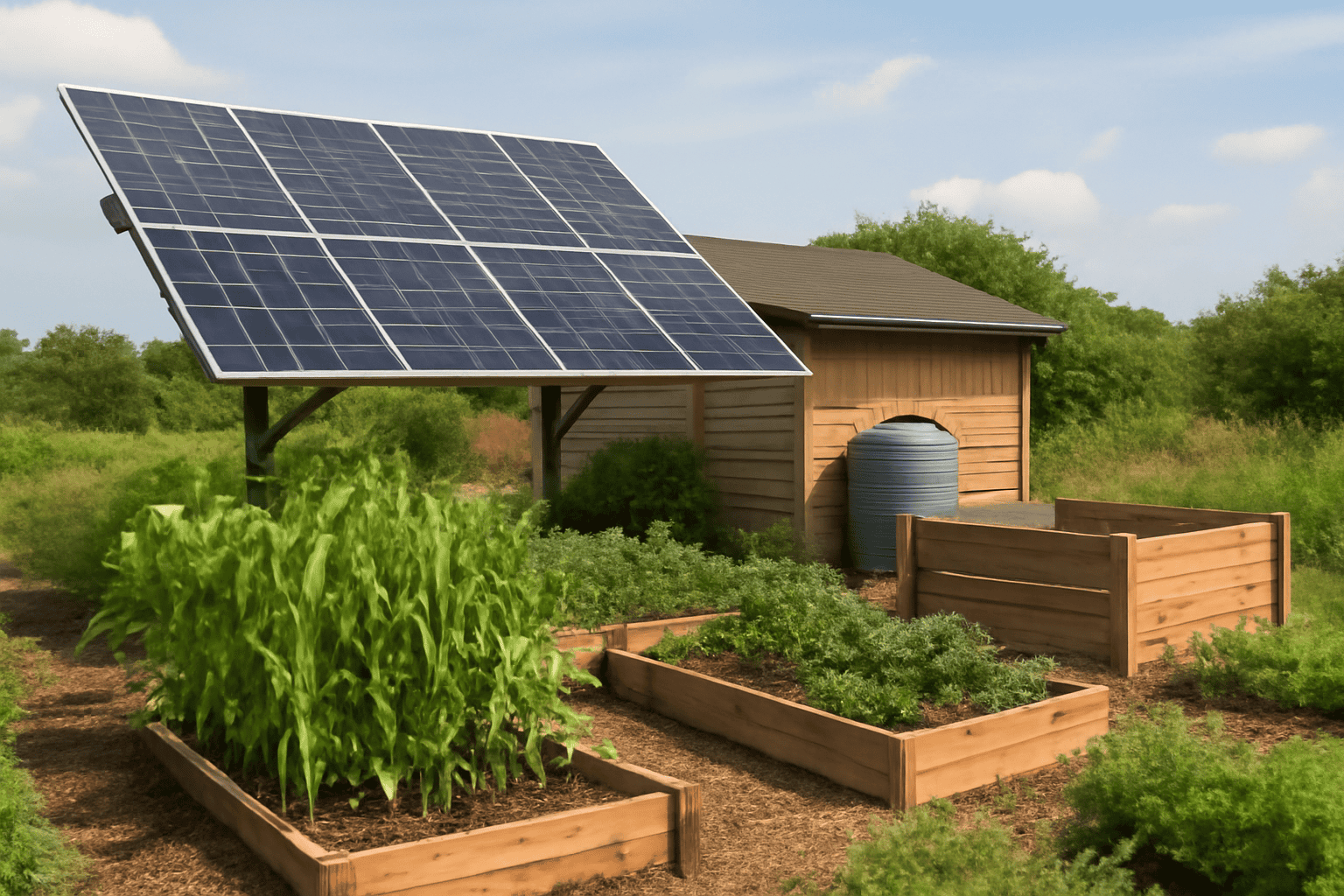 Comprehensive Guide to Organic Corn Production for Growers and Investors 1 Comprehensive Guide to Organic Corn Production for Growers and Investors - Solar Plus Garden