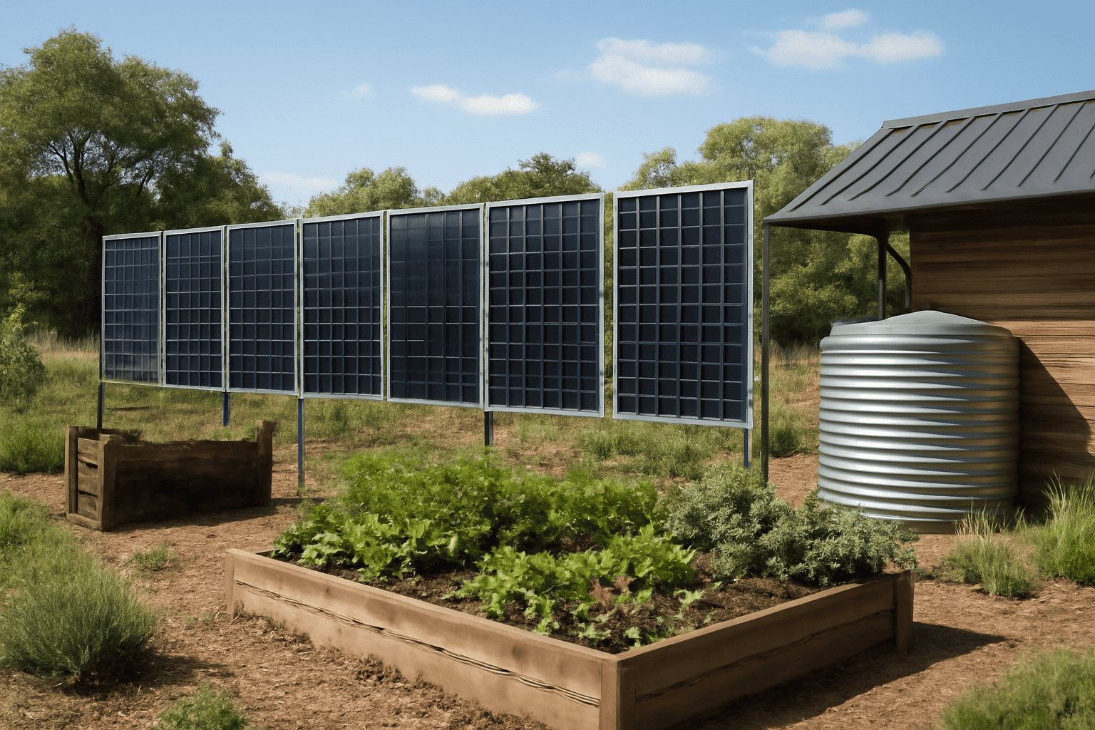 Harnessing Solar Fencing: How Integrated Solar Panels Boost Farm Security and Energy Independence 1 Harnessing Solar Fencing: How Integrated Solar Panels Boost Farm Security and Energy Independence - Solar Plus Garden