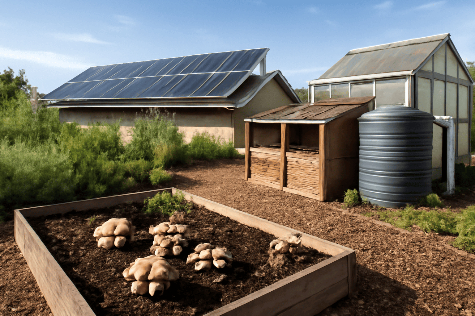 Mastering Organic Mushroom Cultivation: A Practical Guide for Sustainable Mushroom Farming 1 Mastering Organic Mushroom Cultivation: A Practical Guide for Sustainable Mushroom Farming - Solar Plus Garden